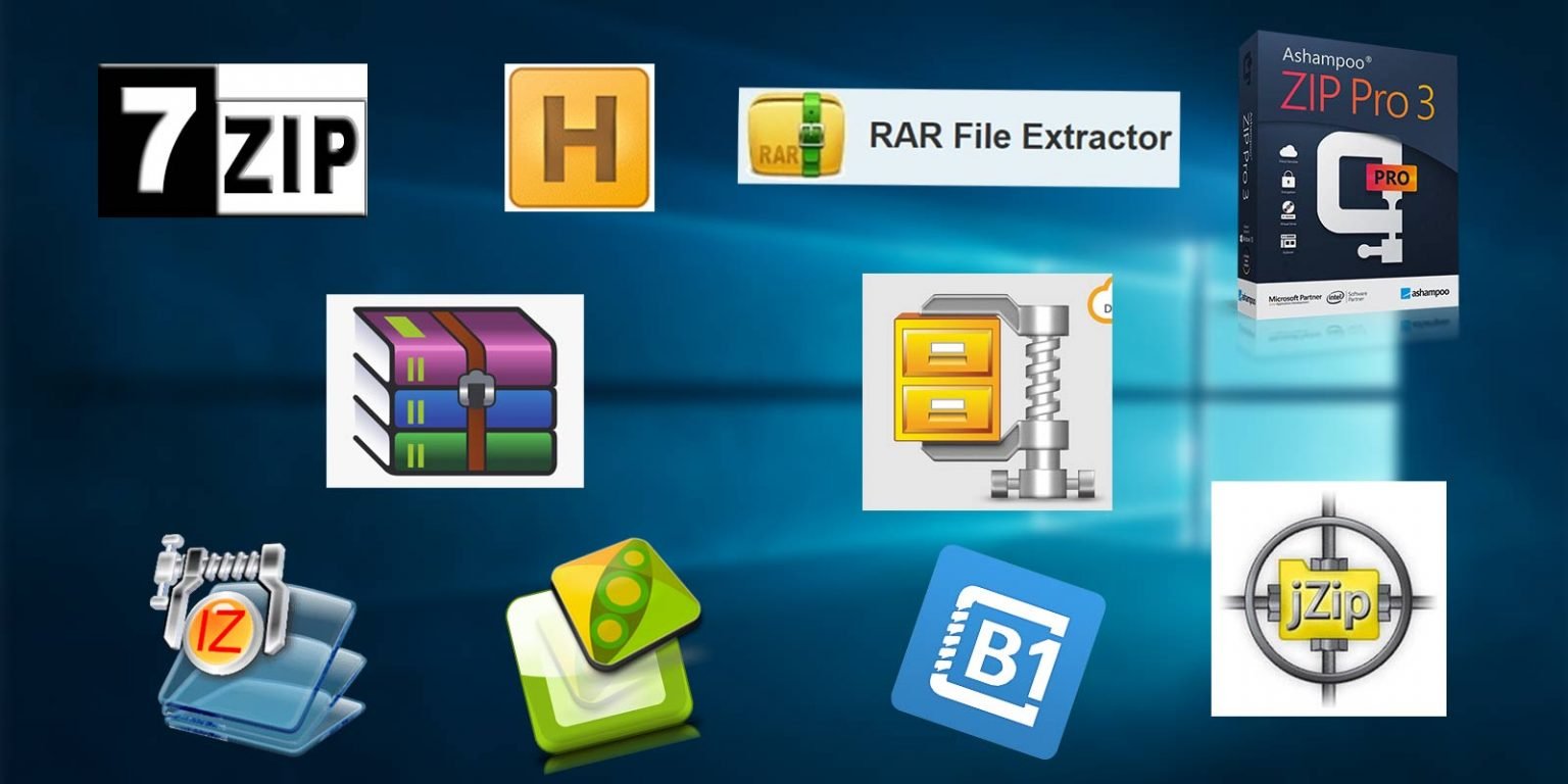 best zip file opener windows 10