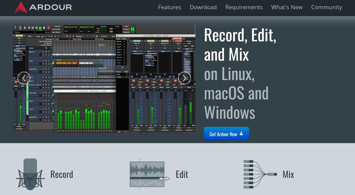 ardour audio software