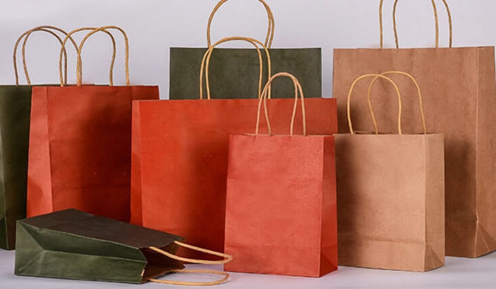 Printed Paper Bags Wholesale