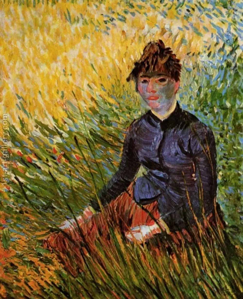 Famous Paintings of Women Sitting in a Field
